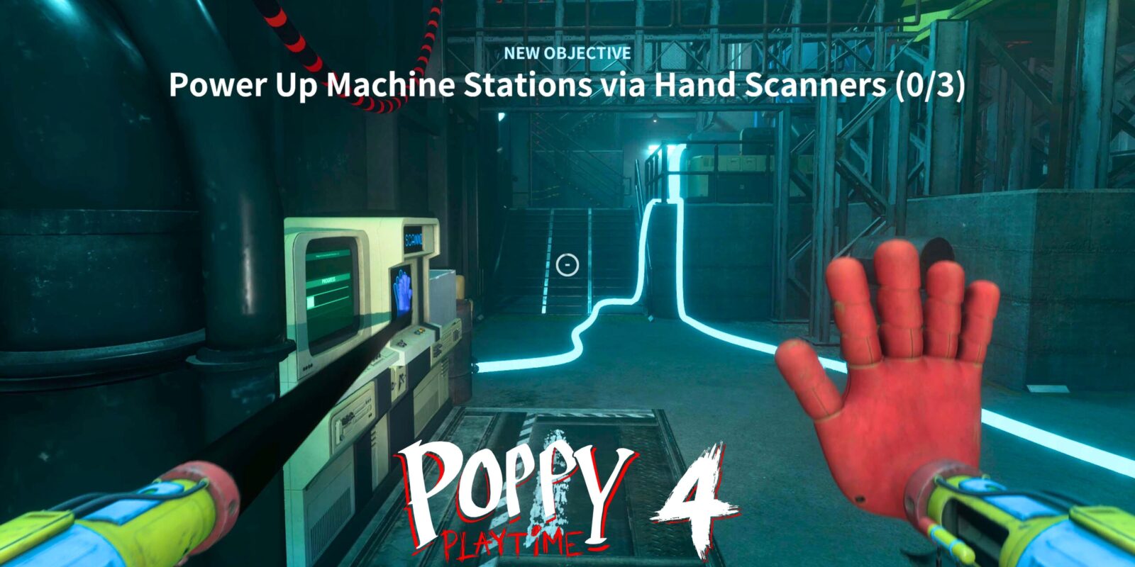 How To Power Up All Three Machine Stations In Poppy Playtime Chapter 4