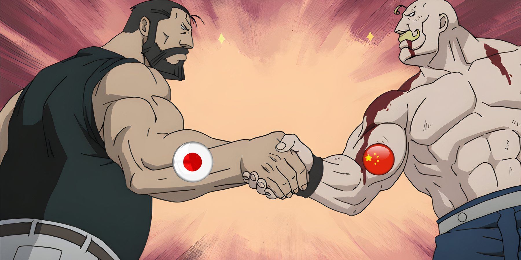 Japan and China