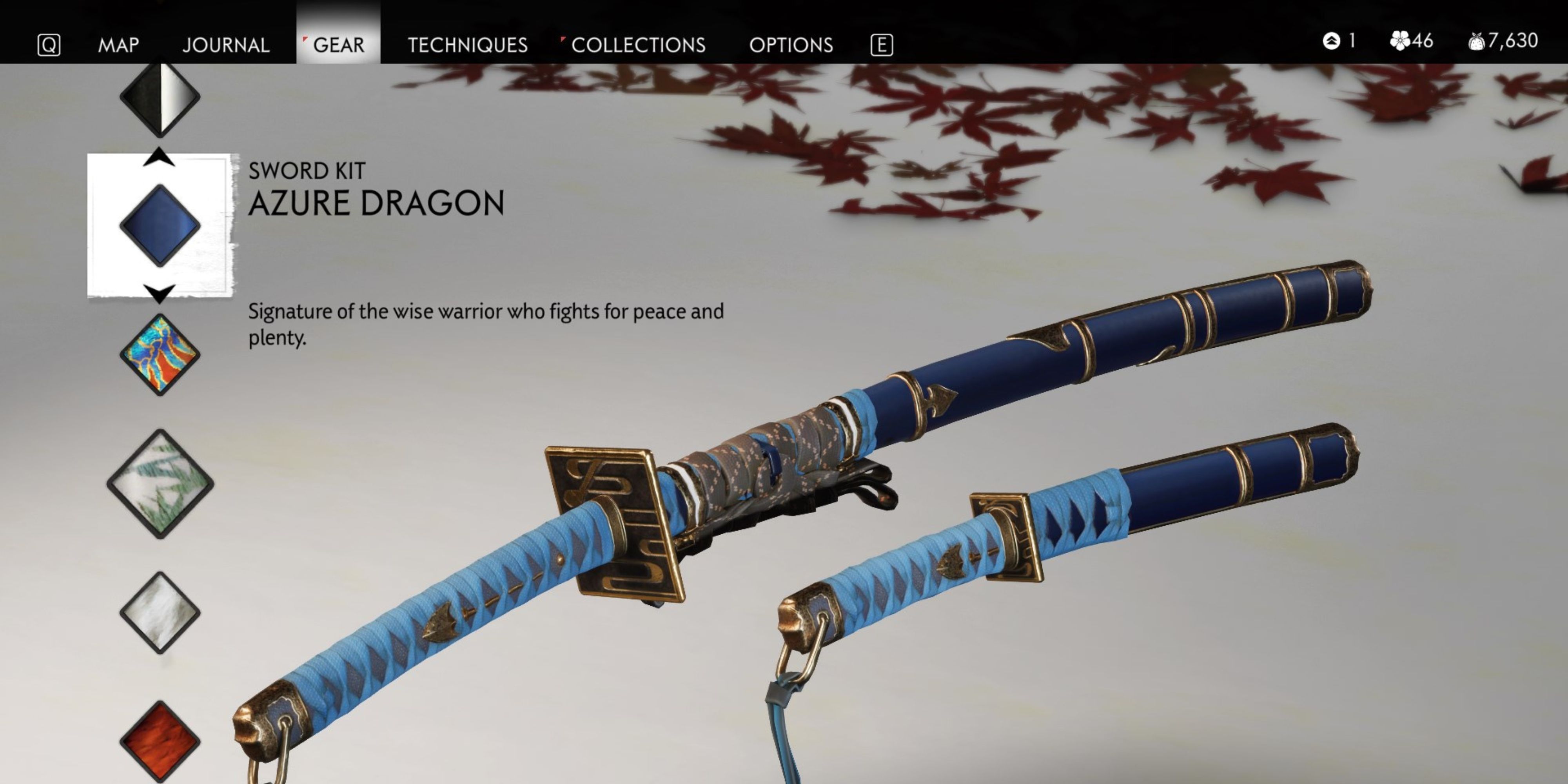 azure dragon in ghost of tsushima