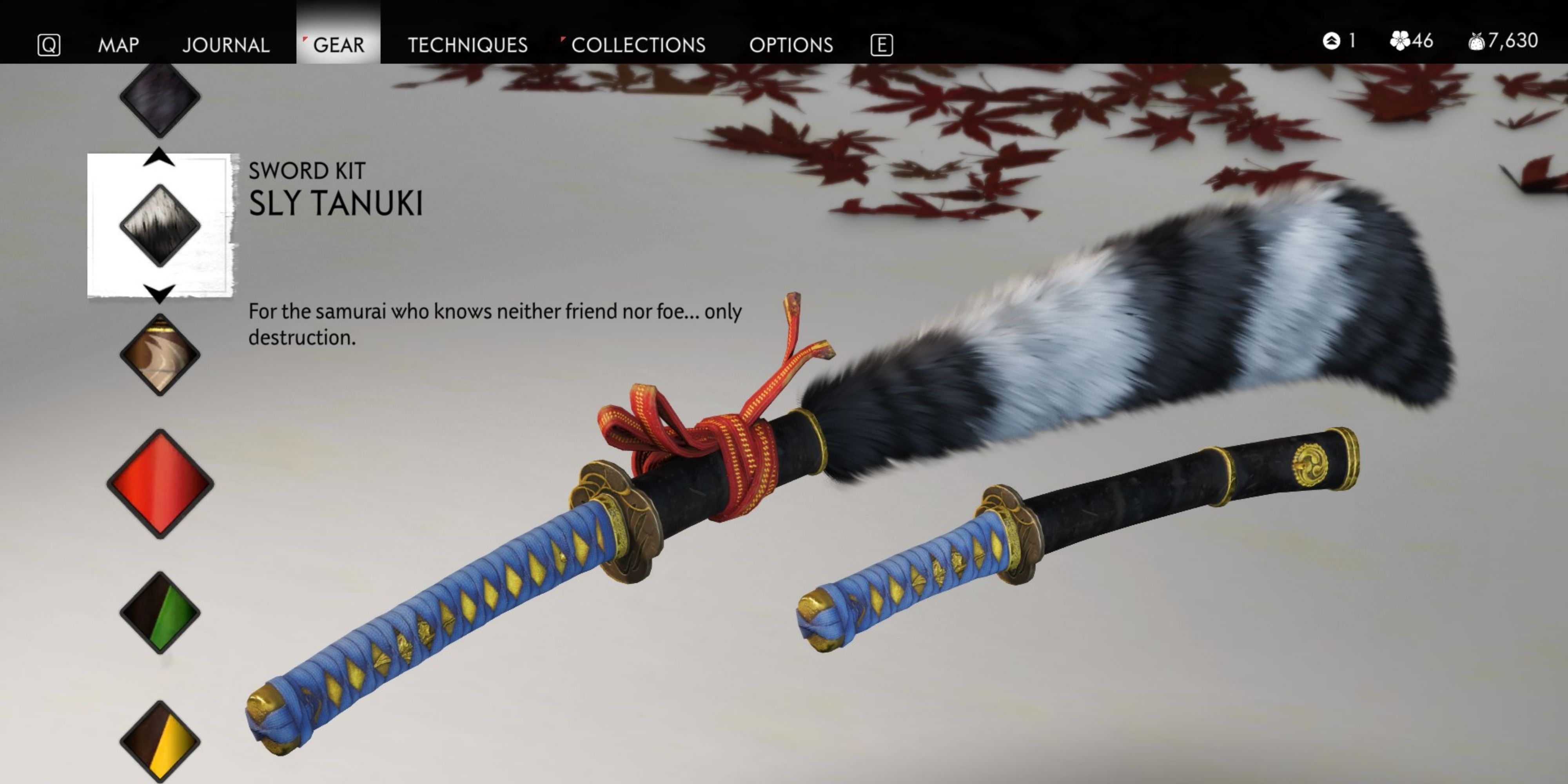 sly tanuki in ghost of tsushima