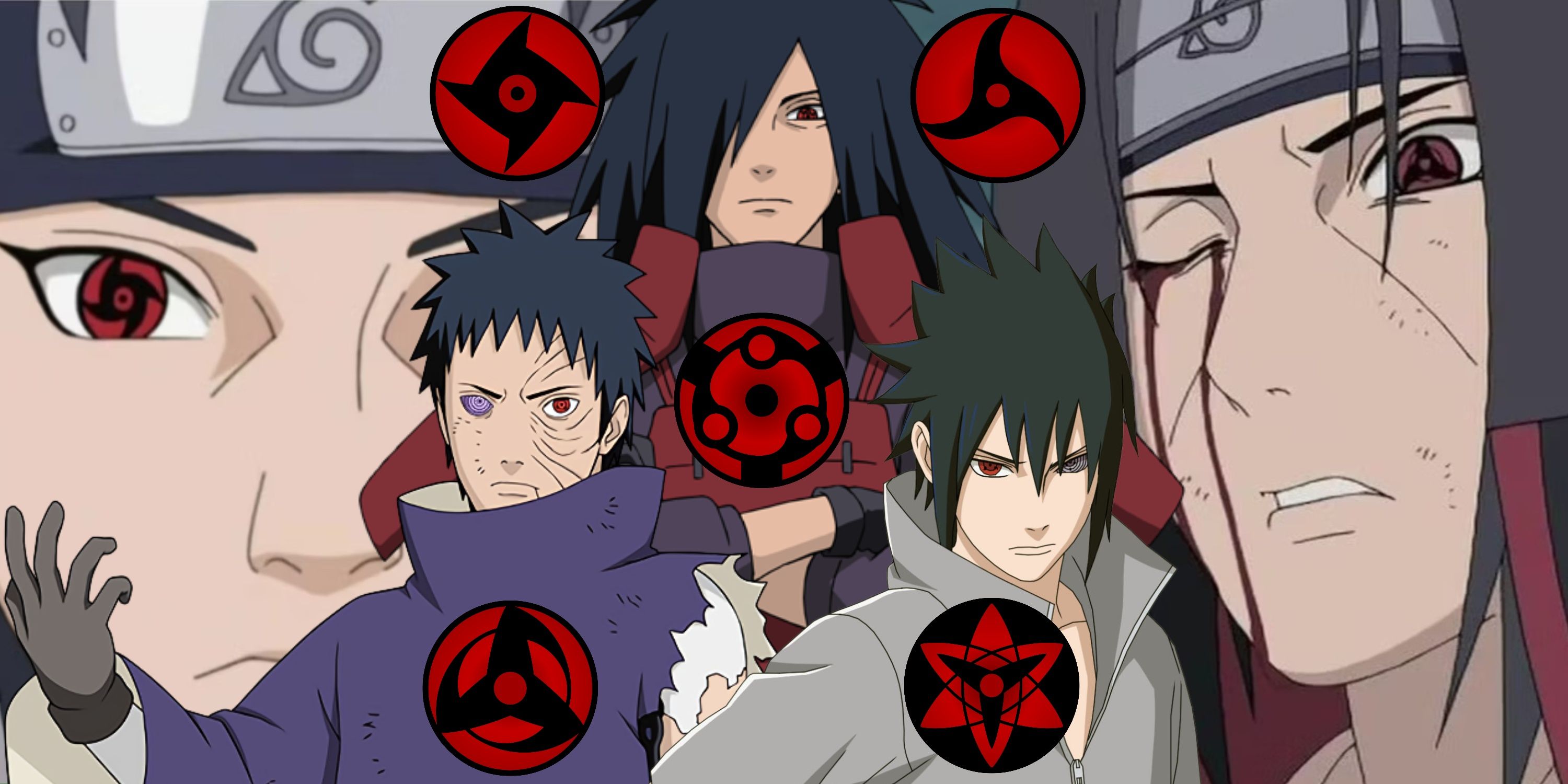 Naruto Was The Mangekyo Sharingan Overutilized Sasuke Madara Obito Itachi Shisui - Featured