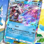 Palkia ex in Pokemon TCG Pocket, between Vaporeon and Manaphy