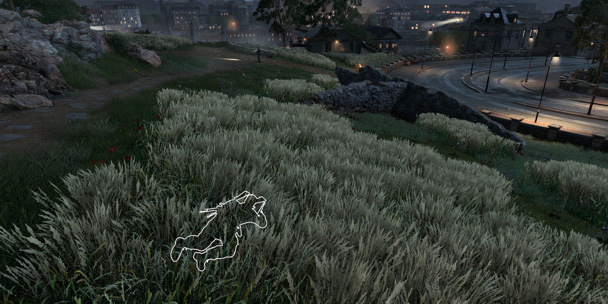 Sneaking through grass in Sniper Elite Resistance