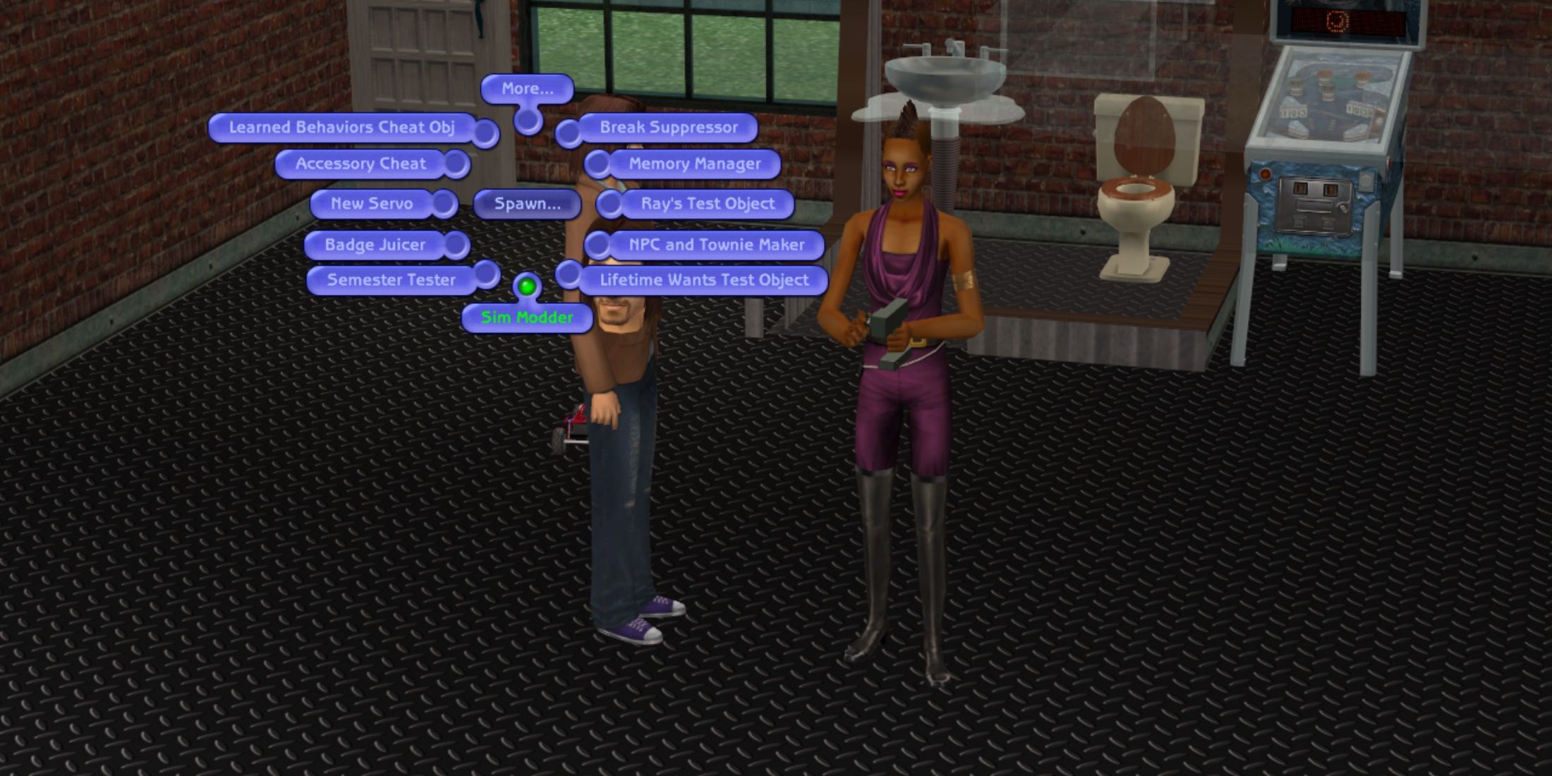 sim modder spawn the sims 2