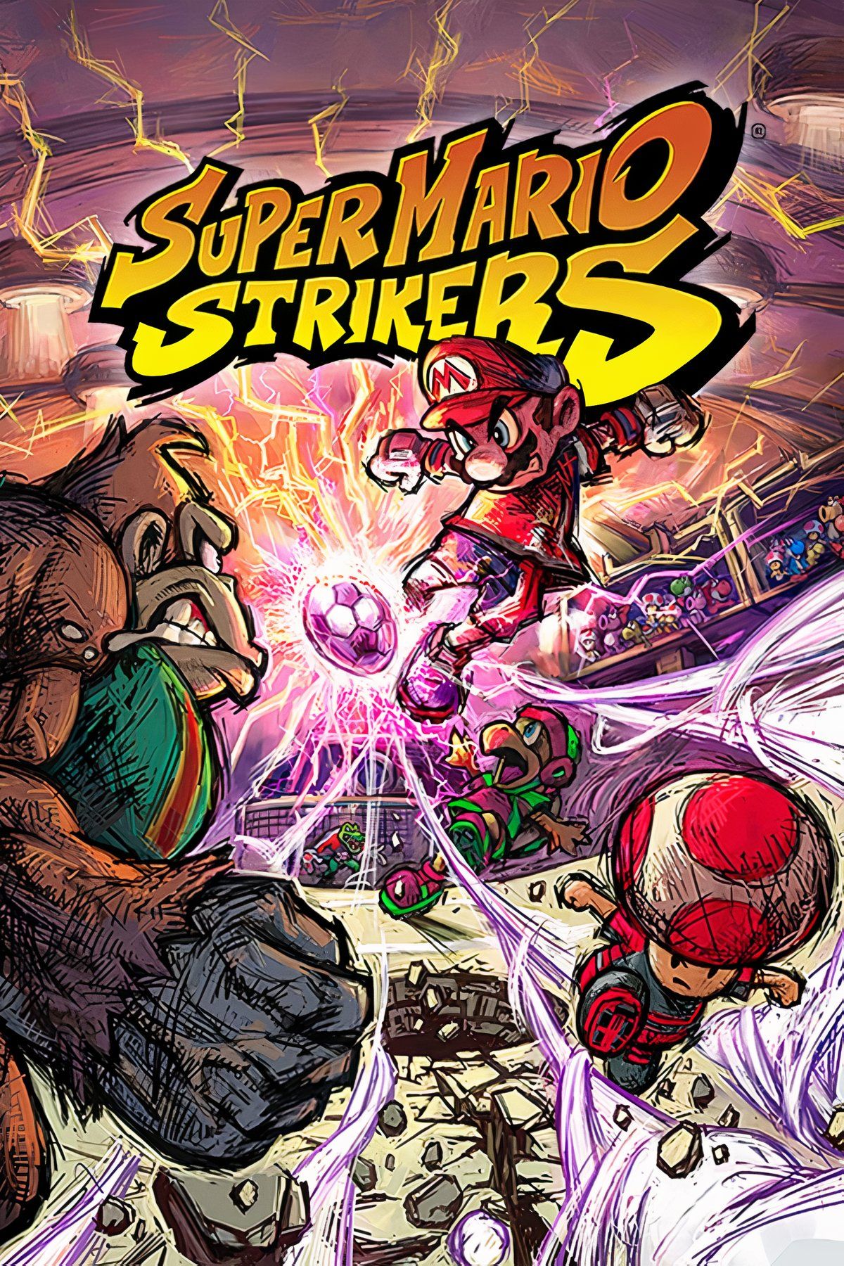 Super Mario Strikers Tag Page Cover Art