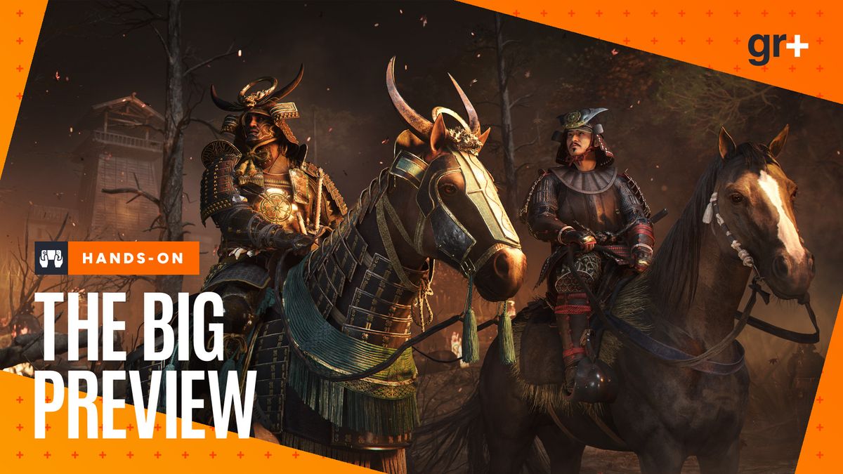 Yasuke and Oda Nobunaga are on horses as they invade Iga Province in Assassin's Creed Shadows