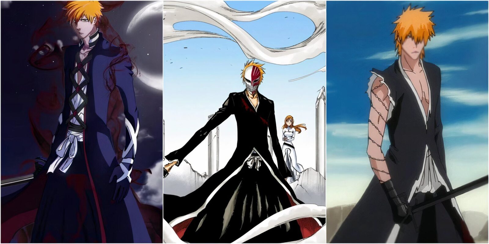 All Of Ichigo's Forms In Bleach