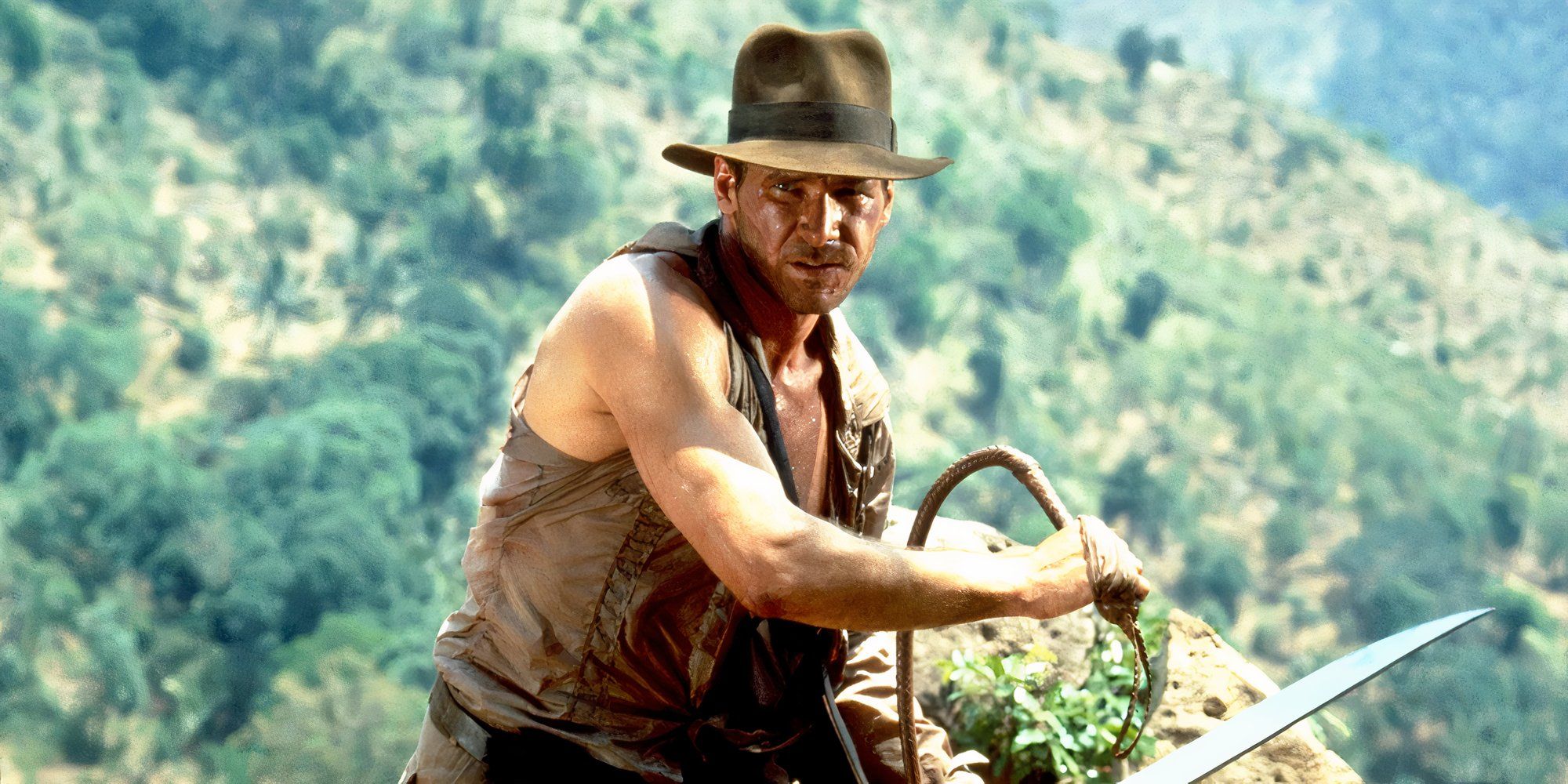 Indiana Jones in action 