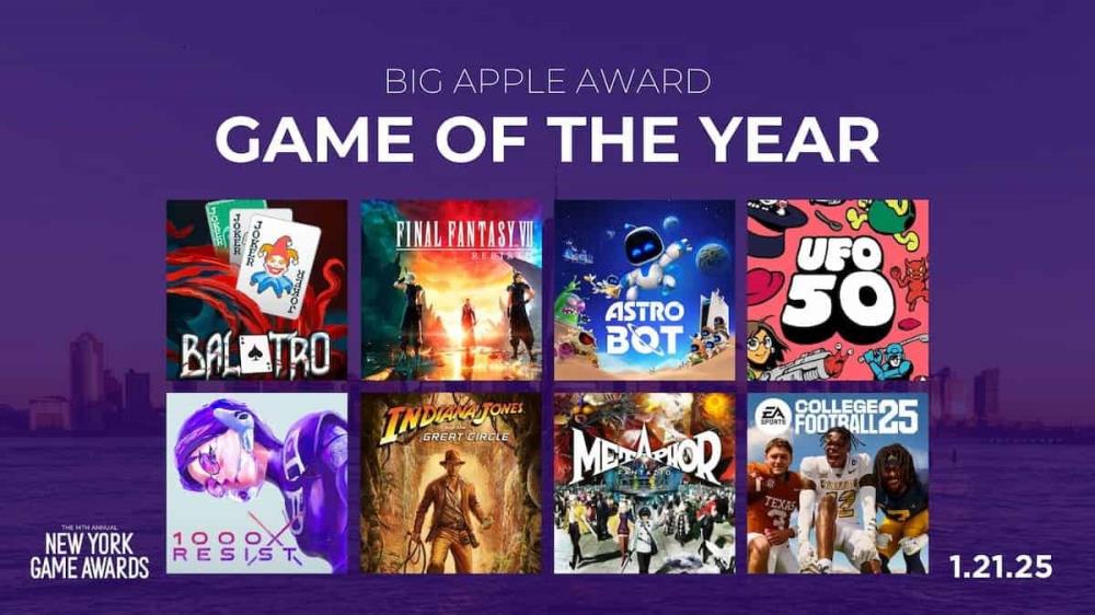 Astro Bot Nominated for Four Awards at the New York Game Awards