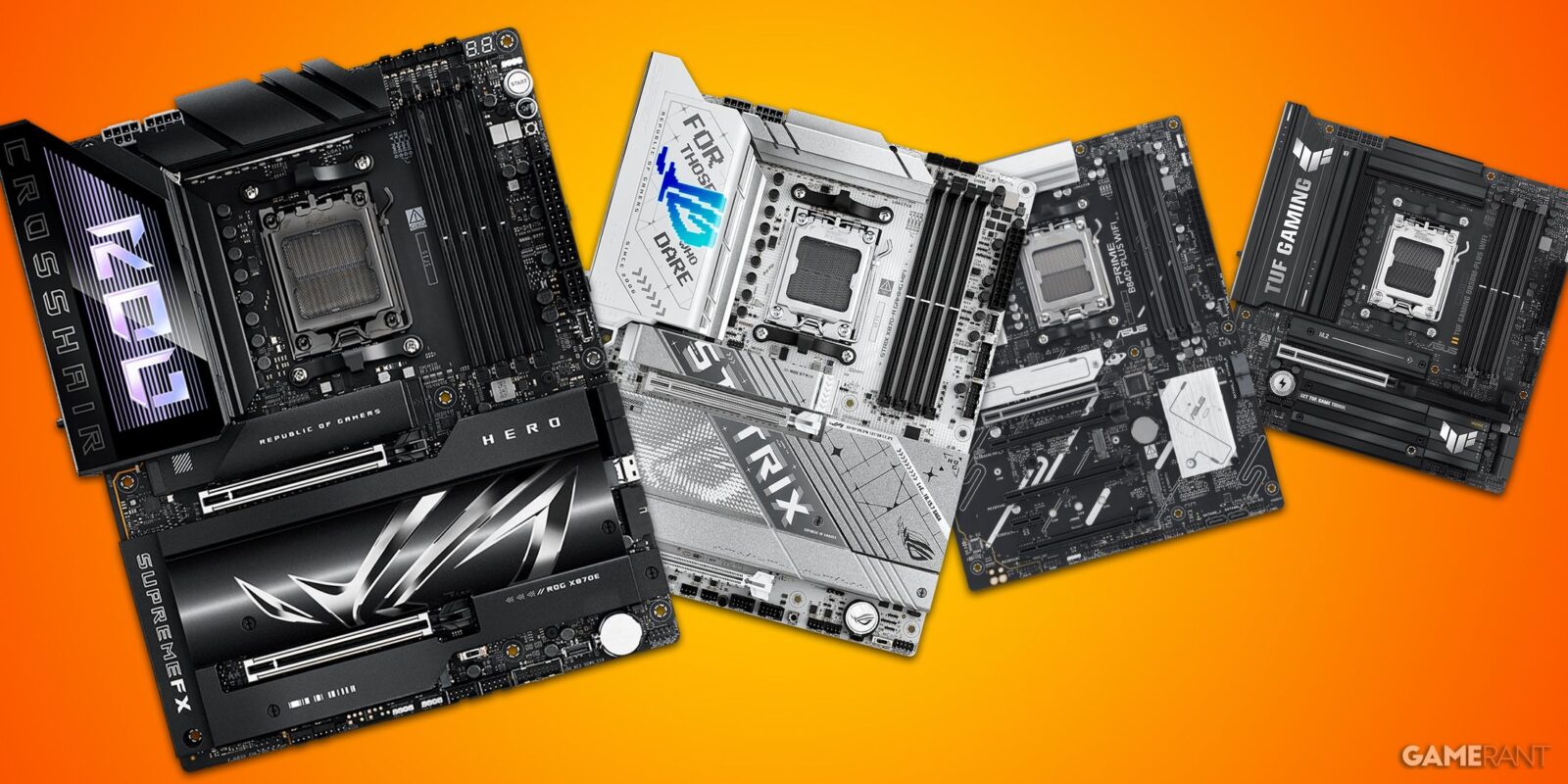 Asus Announces AMD X870E, X870, B850, and B840 Motherboards