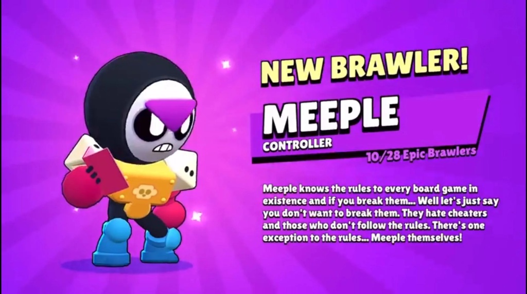 Epic Brawler Meeple in Brawl Stars