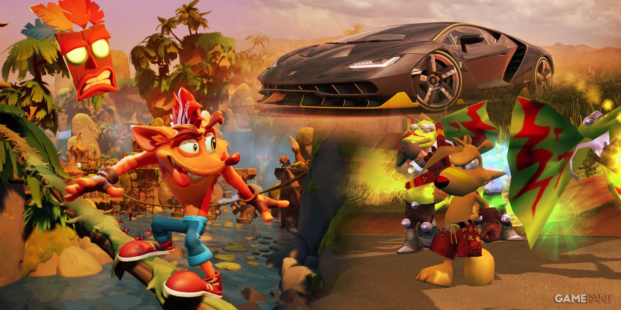 Crash Bandicoot, Forza Horizon 3, Ty The Tasmanian Tiger 2: Bush Rescue