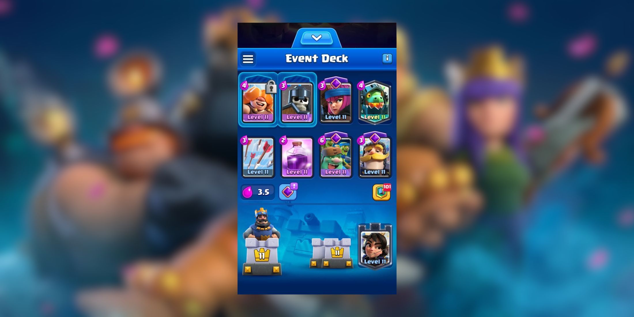 rune giant deck clash royale 