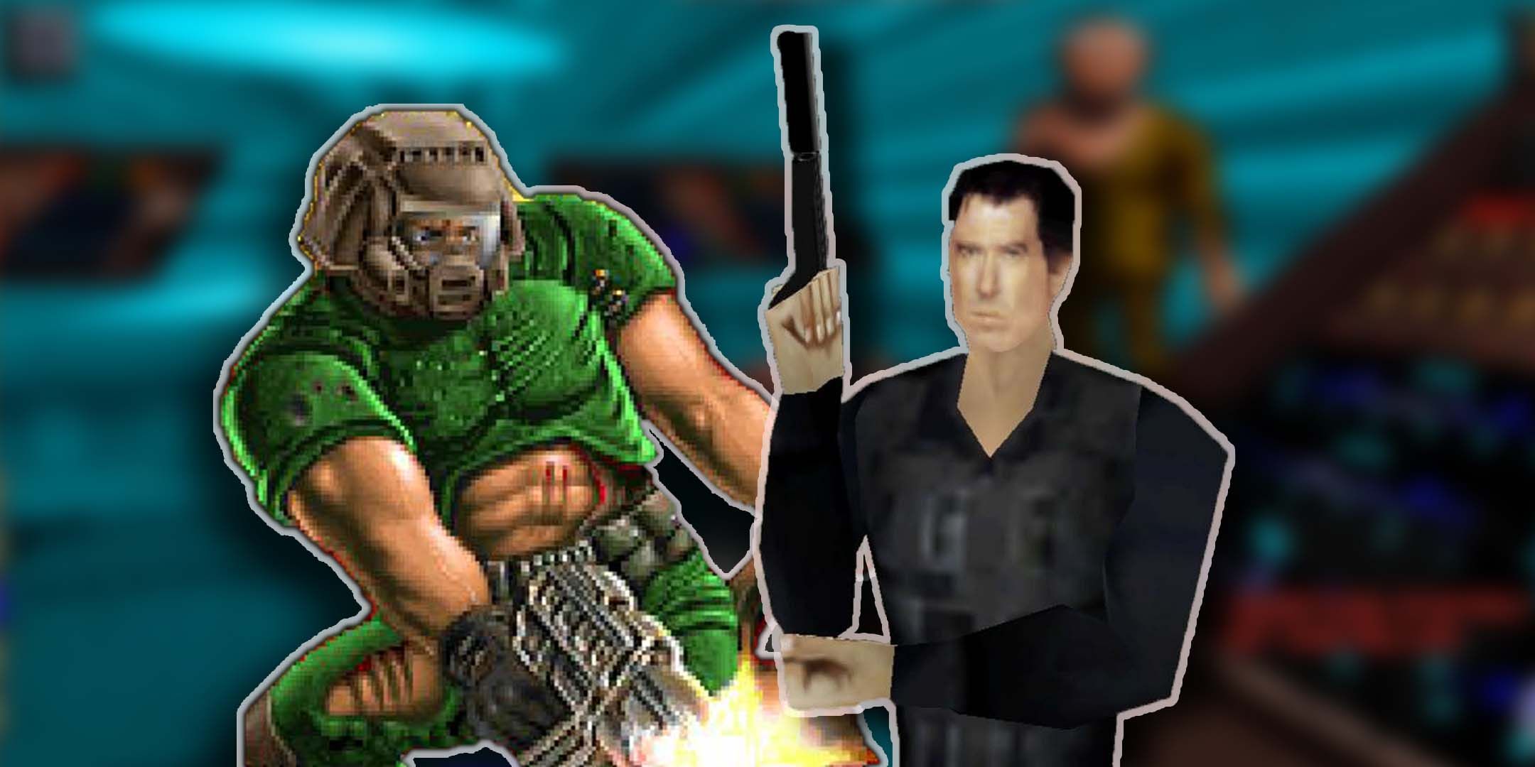 Best 90s fps games doom goldeneye