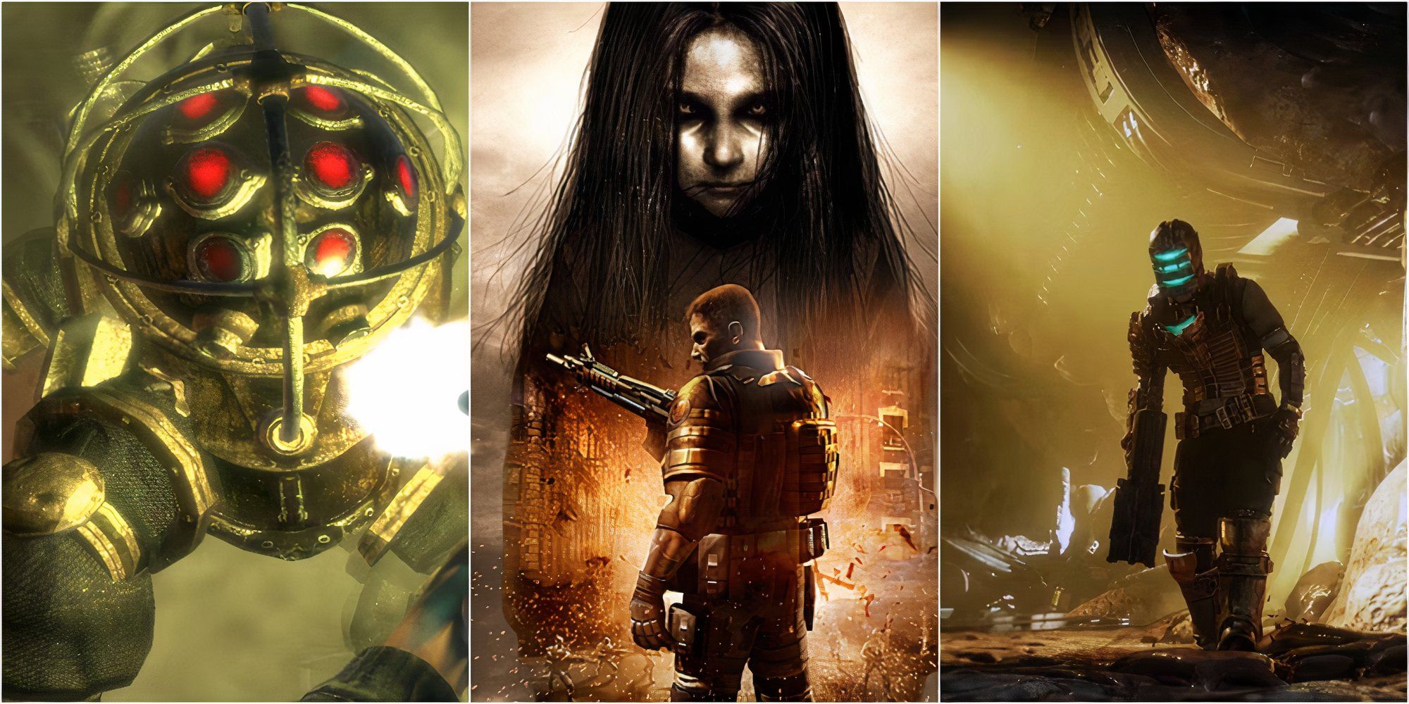 Bioshock, F.E.A.R, Dead Space