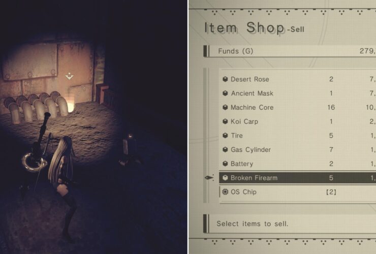 Best Items To Sell In NieR: Automata