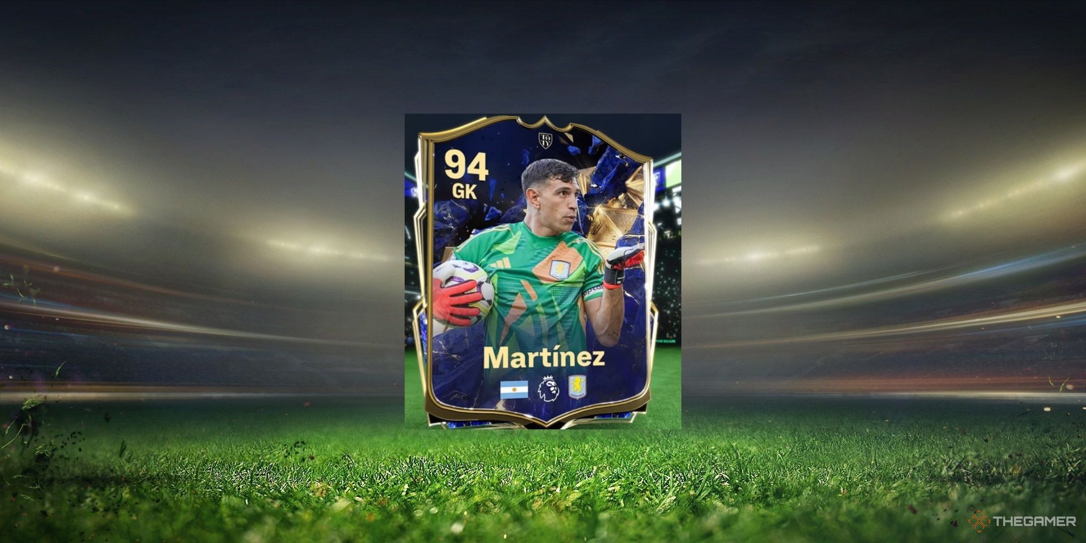 Emiliano Martinez's TOTY card in EA Sports FC 25.