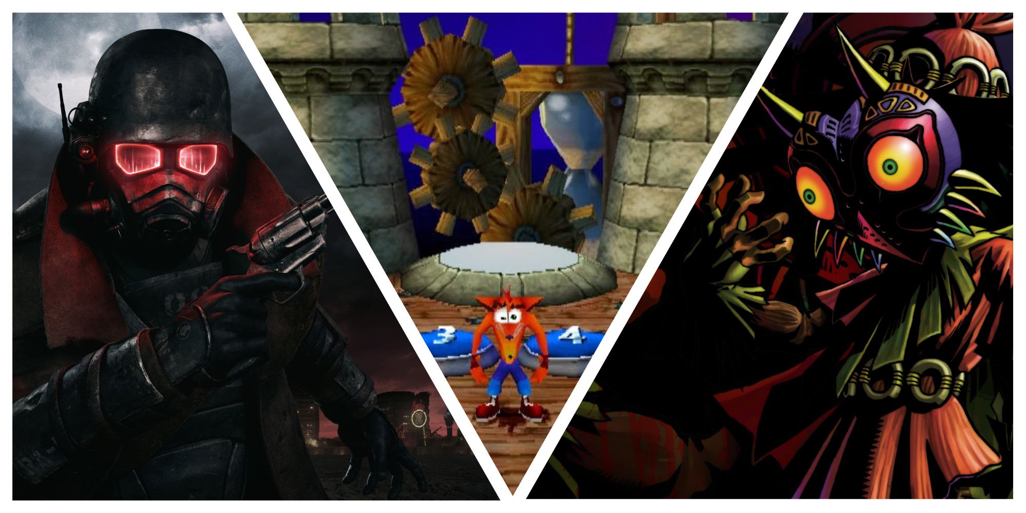 Best Games Made With The Shortest Development Time new vegas crash bandicoot warped majoras mask-1