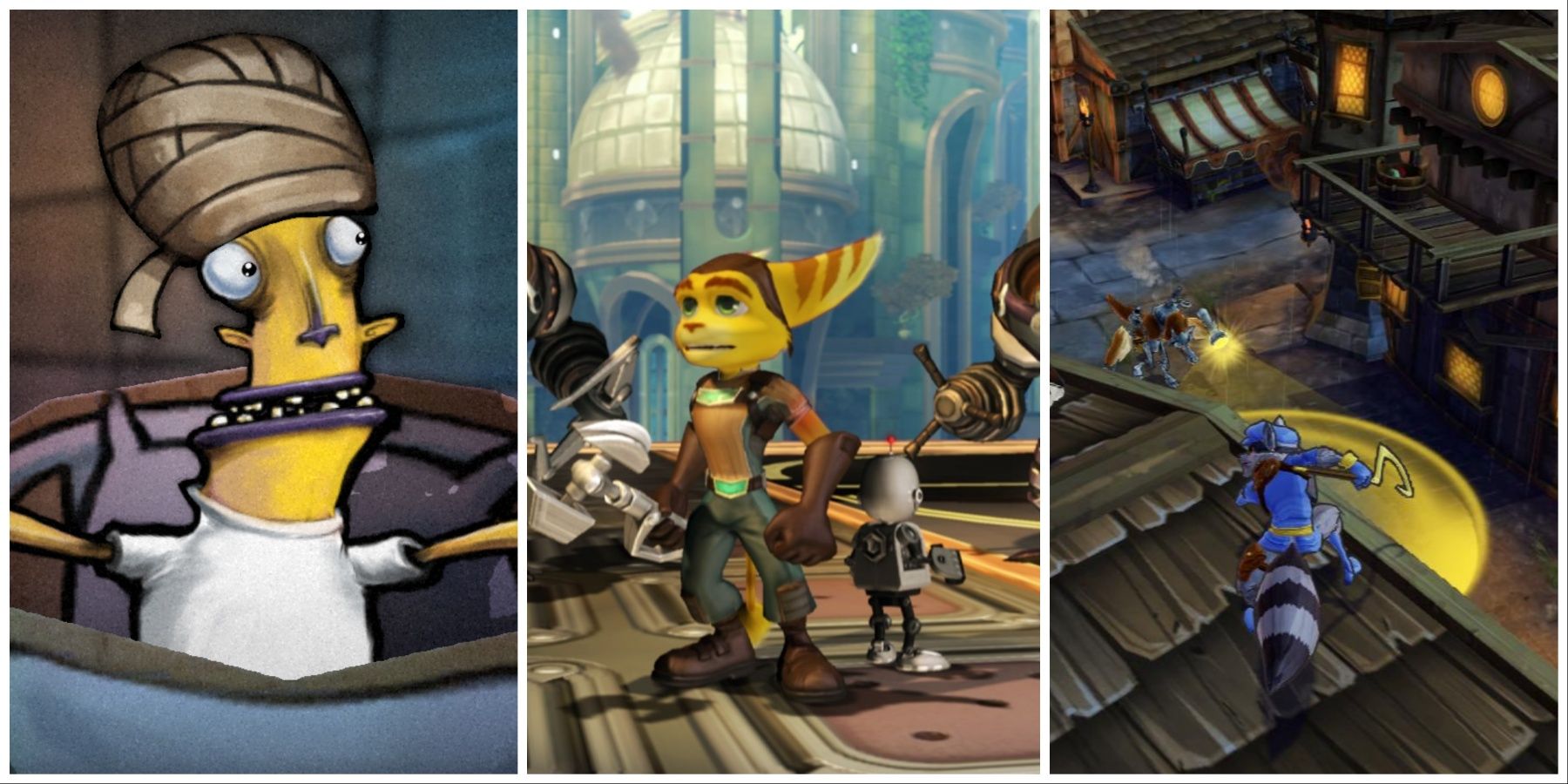 Featured image of PS3 3D Platformers with Stick It to The Man, Ratchet And Clank, and Sly Cooper