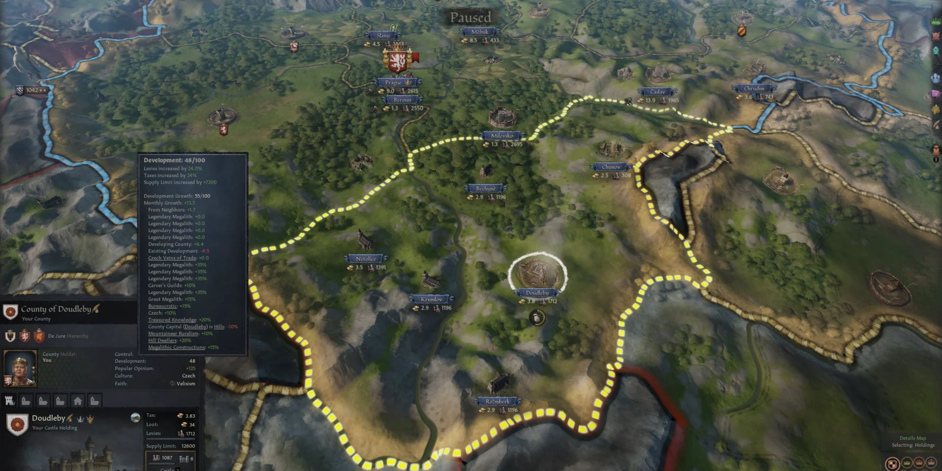 Megalithic Constructions, a tenet in Crusader Kings 3