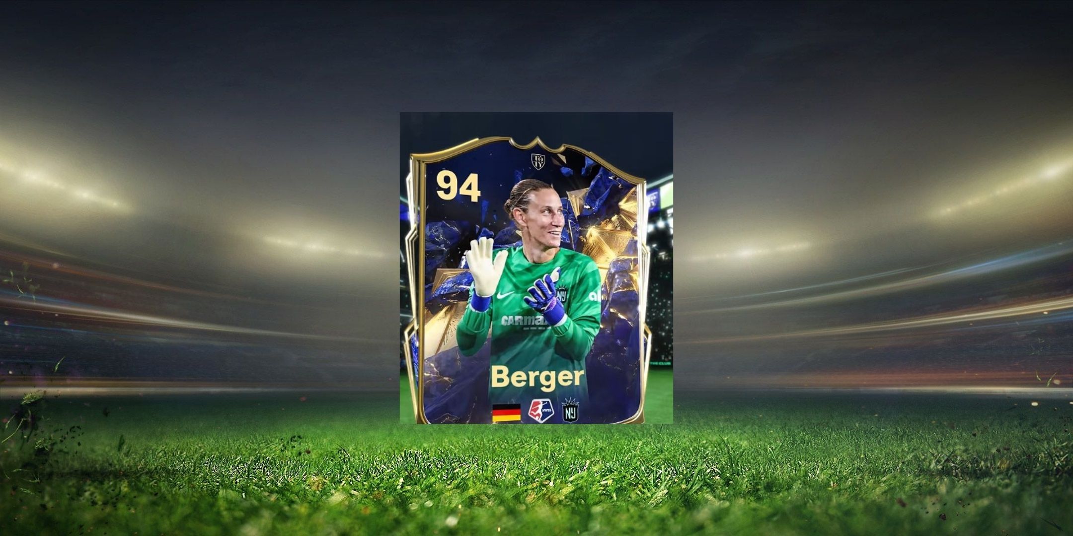 Berger's TOTY card in EA Sports FC 25.