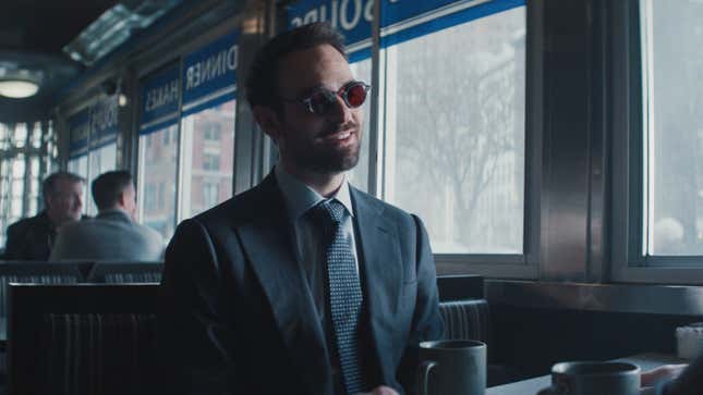 Matt Murdock having lunch