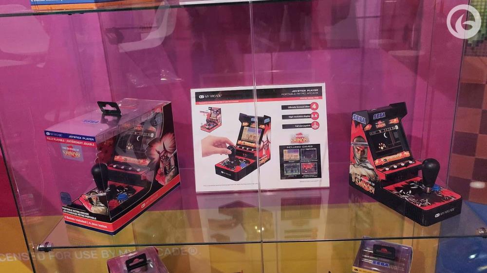 CES 2025: First Look at My Arcades Revenge of Shinobi Joystick Player