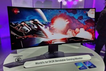 CES 2025: LG Unveils Game-Changing 5K 2K Bendable OLED Monitor