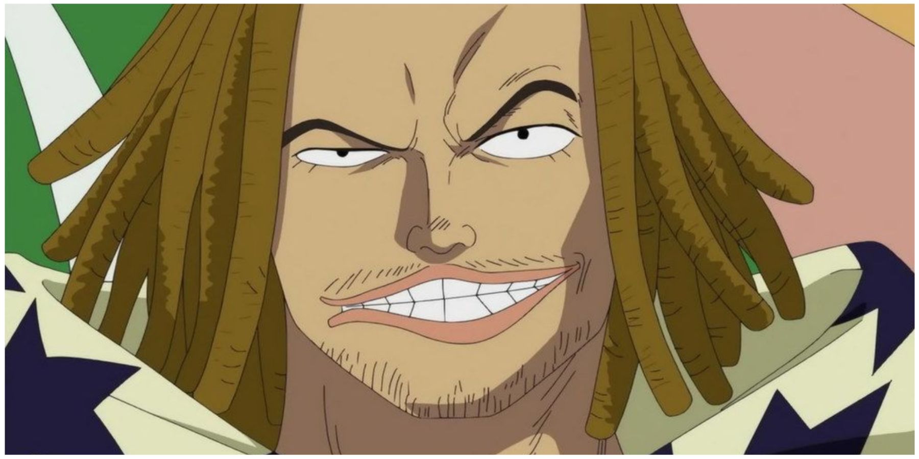 Yassop-The Sniper Of The Red Hair Pirates smiling in One Piece