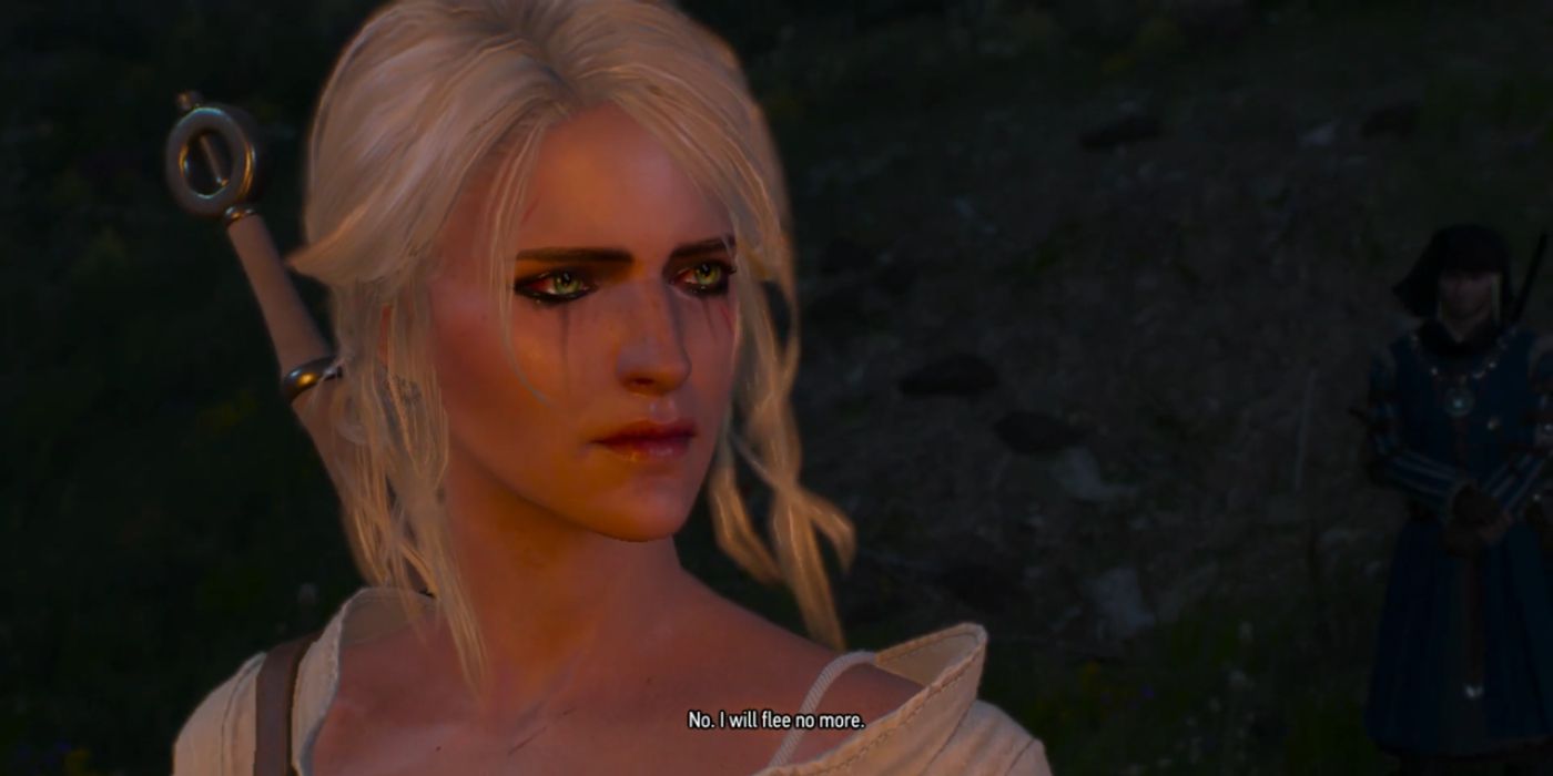 The Witcher 3 - Ciri I Will Flee No More