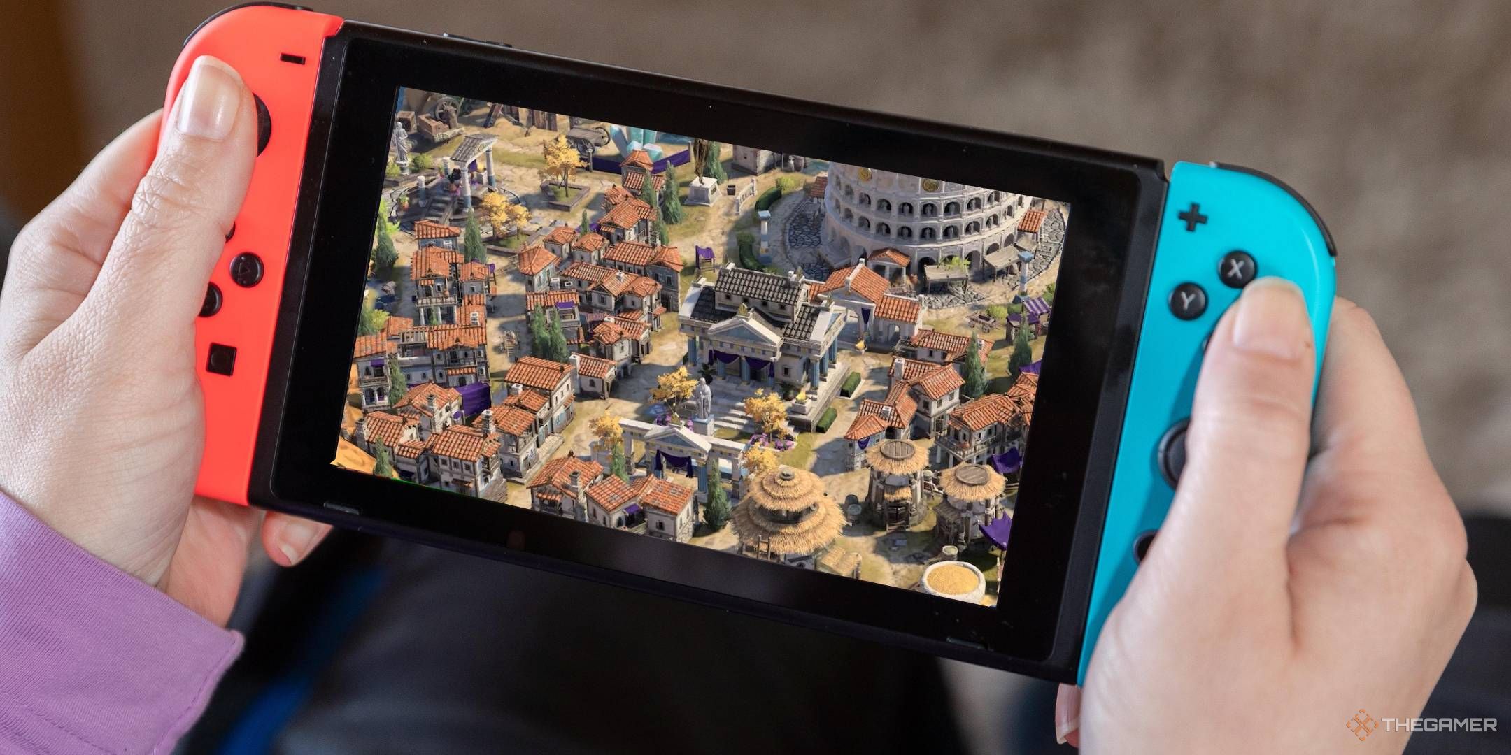 Civilization 7 on the Nintendo Switch