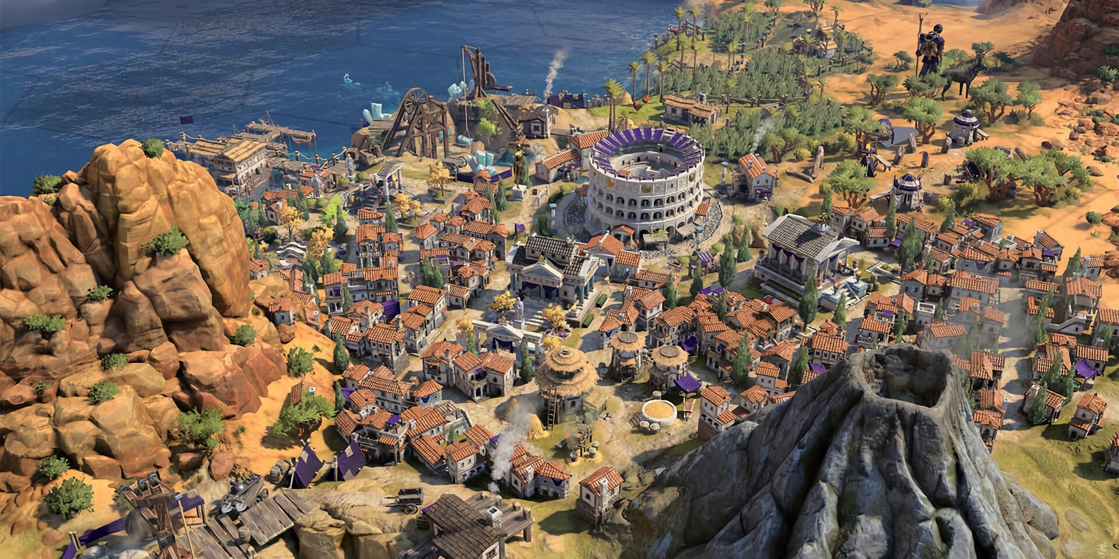 A screenshot from Sid Meier's Civilization 7