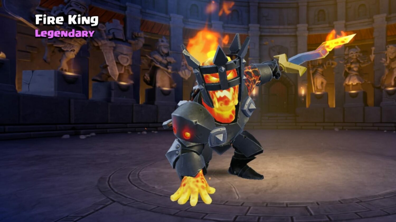 Clash of Clans Fire King January 2025