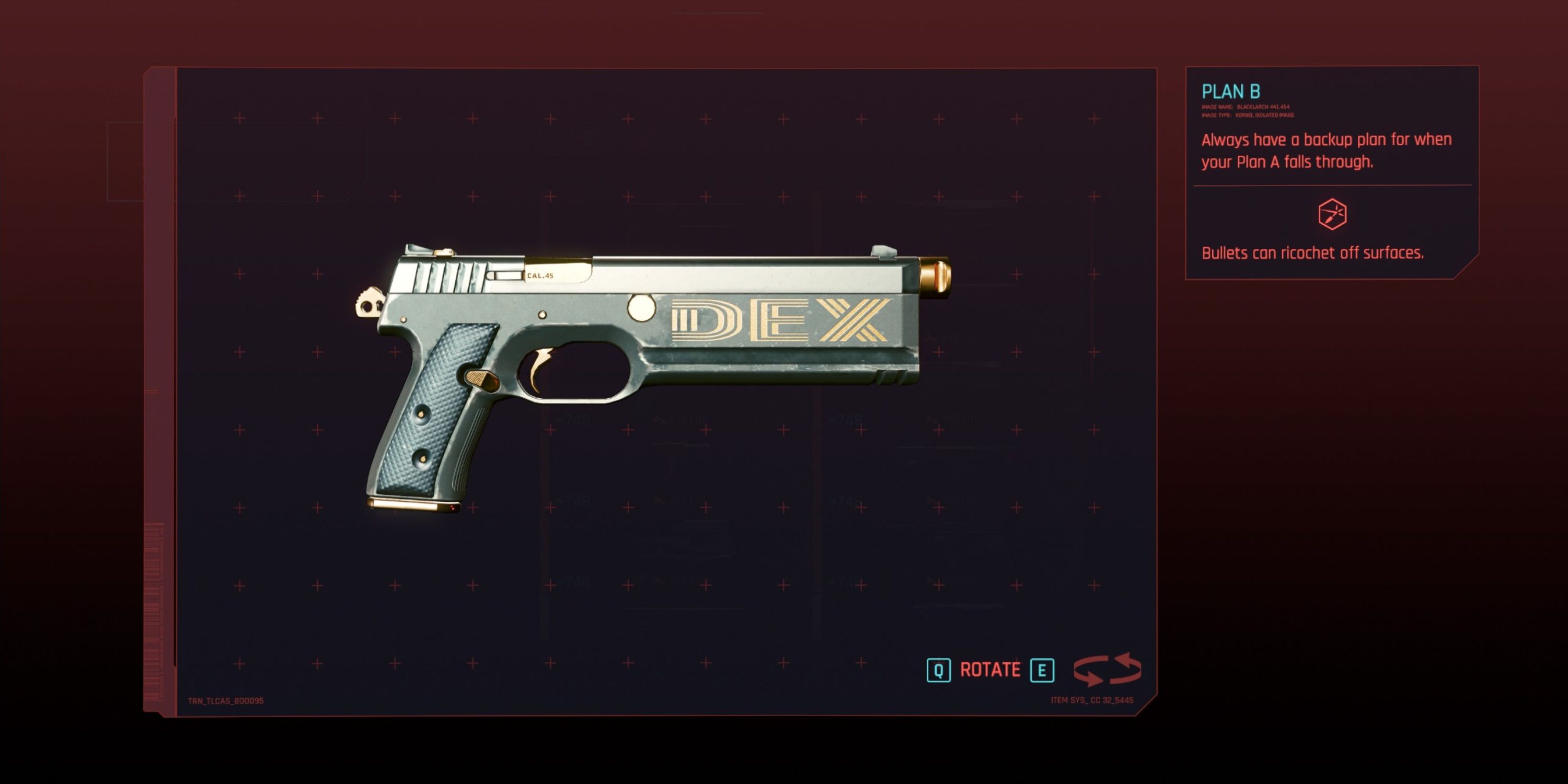 plan b iconic pistol