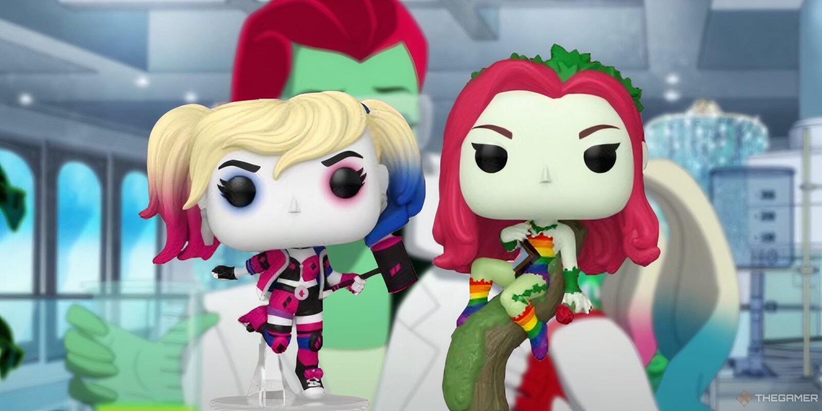 DC Reveals Harley Quinn And Poison Ivy Pride Funko Pops