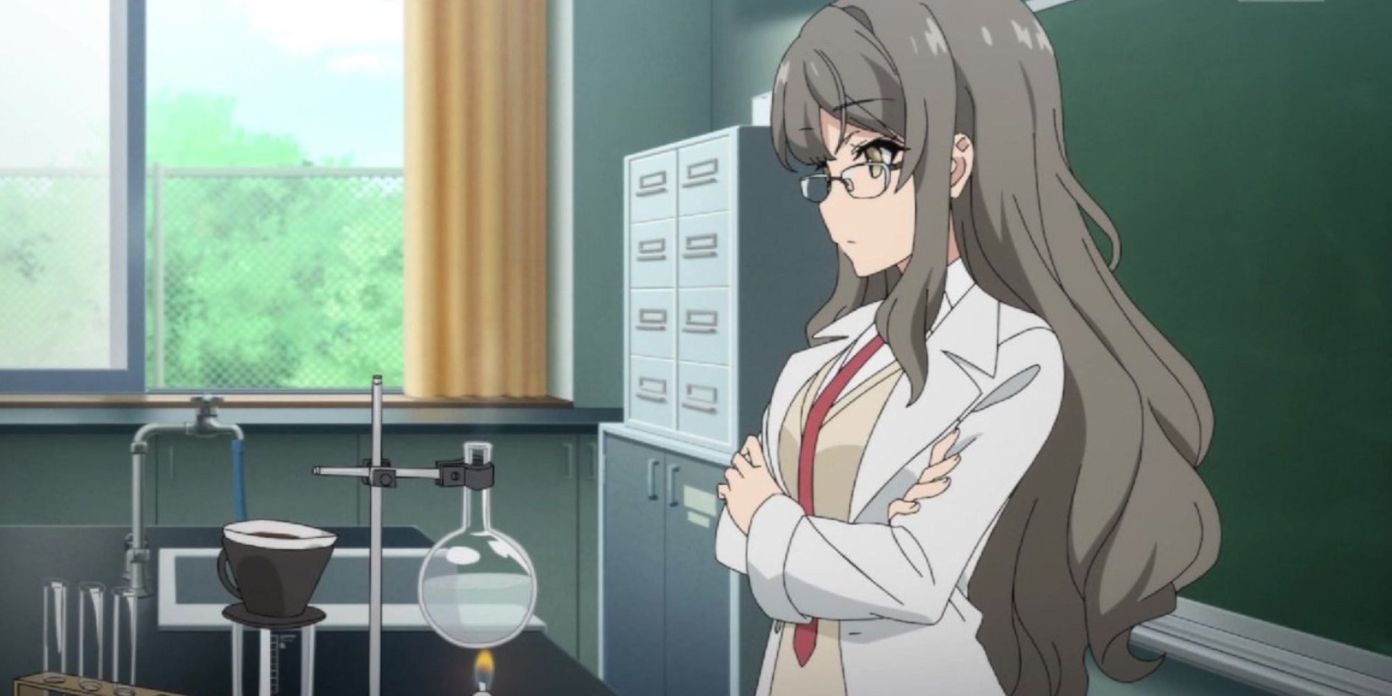 Anime That Parody The Mad Scientist Trope Rascal Does Not Dream of Bunny Girl Senpai (Rio Futaba)