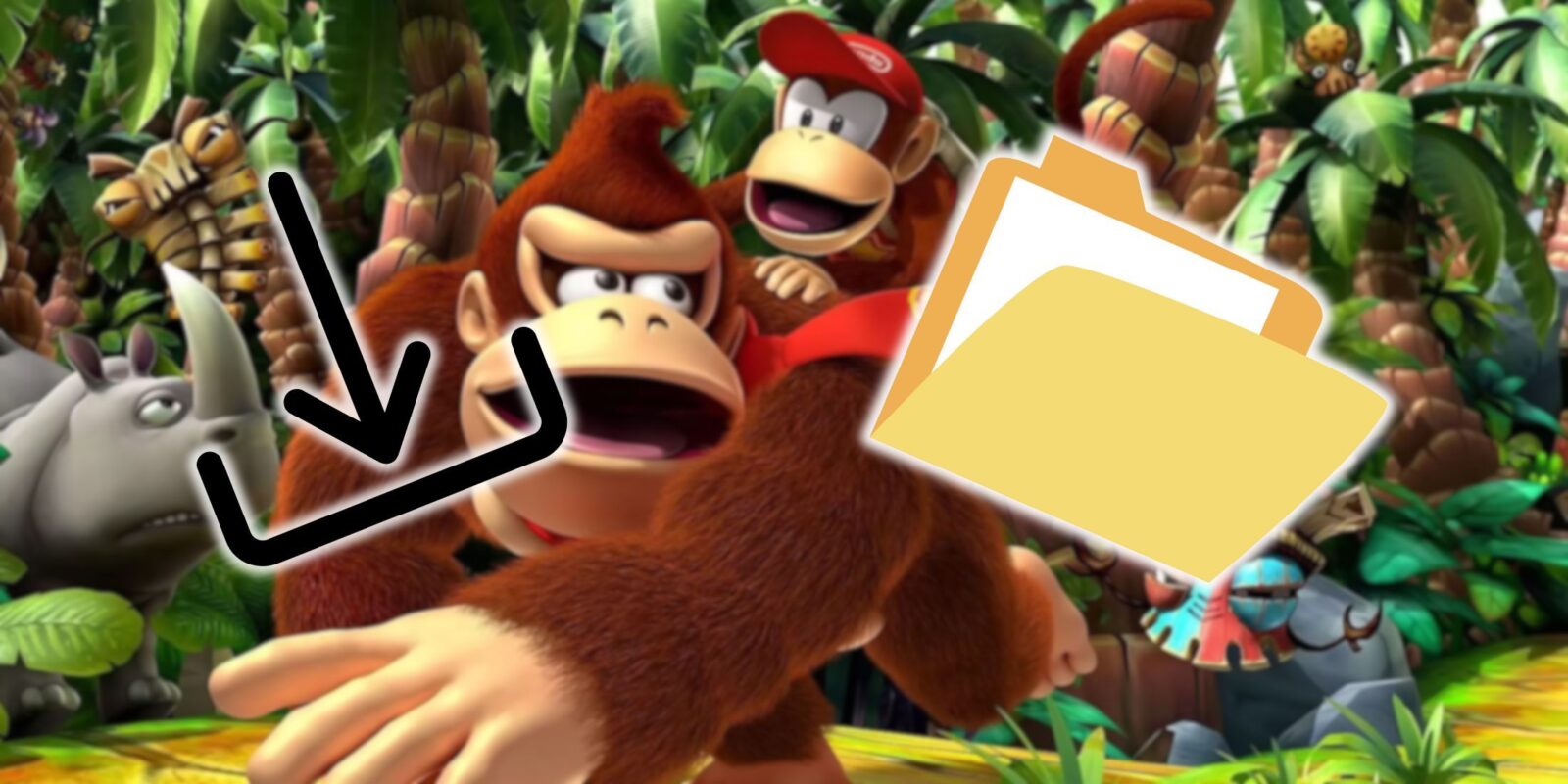 Donkey Kong Country Returns HD Reveals Updated Switch File Size