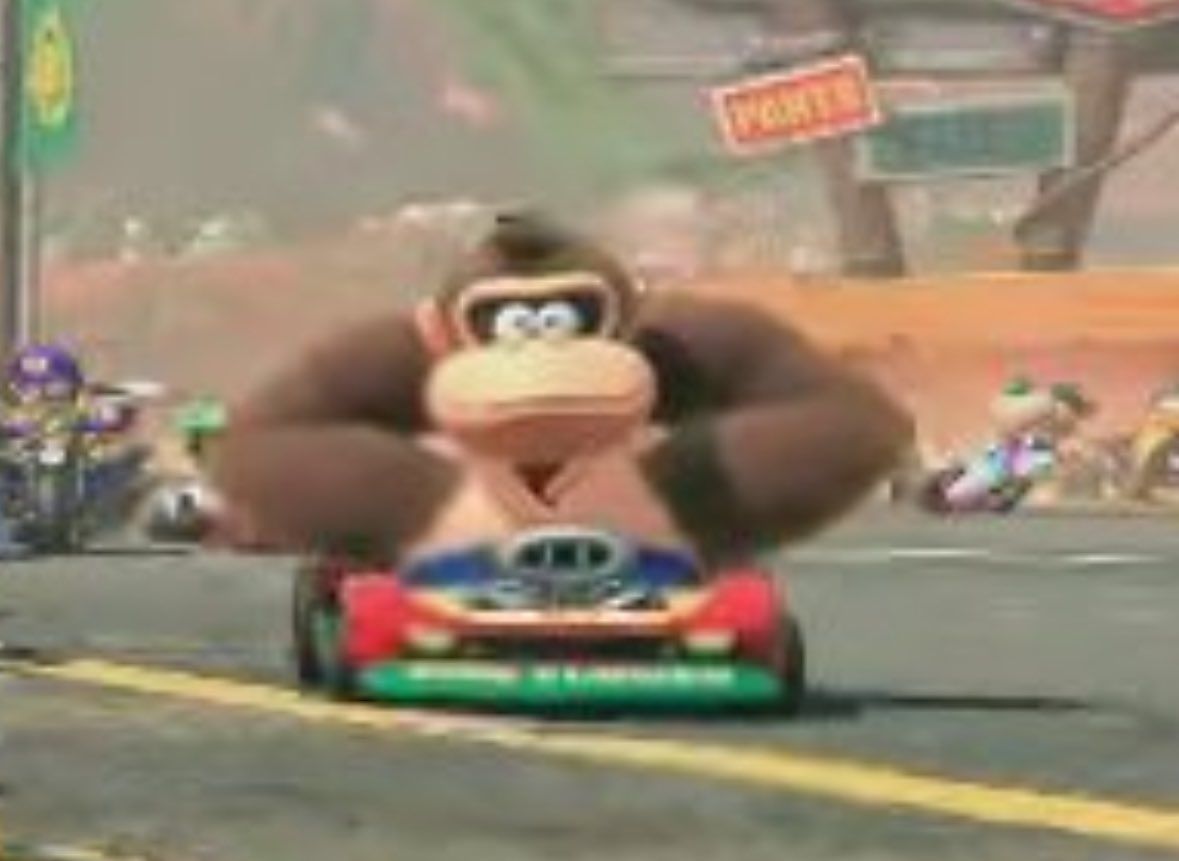 Donkey Kong redesign Mario Kart