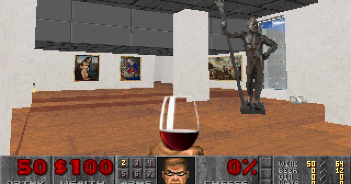 Doom: The Gallery Experience takes you to the real hell - trying not to choke on wine and cheese by sniggering at the nude bits of classical art