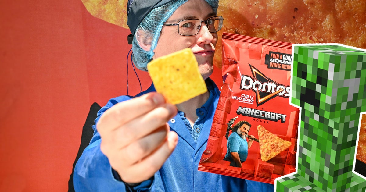 Doritos are getting a Creeper flavour to promote the Minecraft Movie