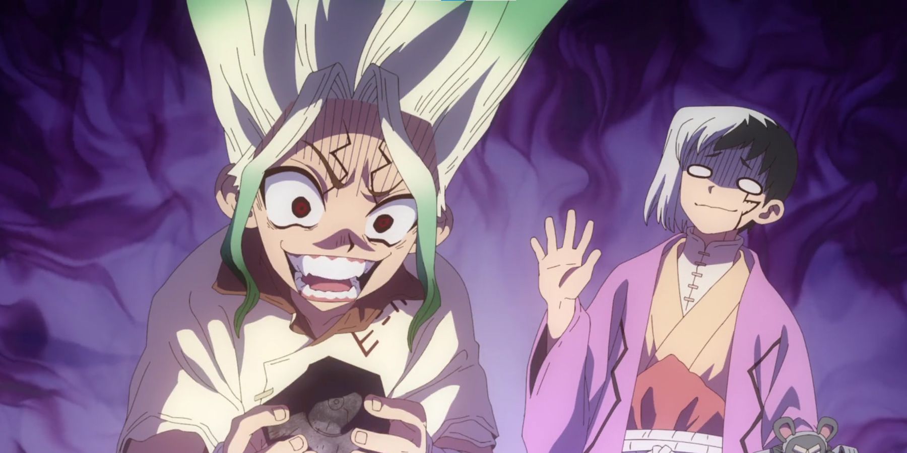 dr. stone new world part 2 episode 1 senku