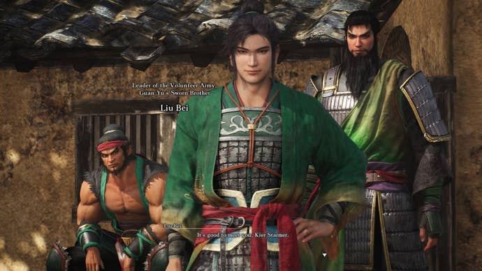 Dynasty Warriors: Origins Liu Bei introduction