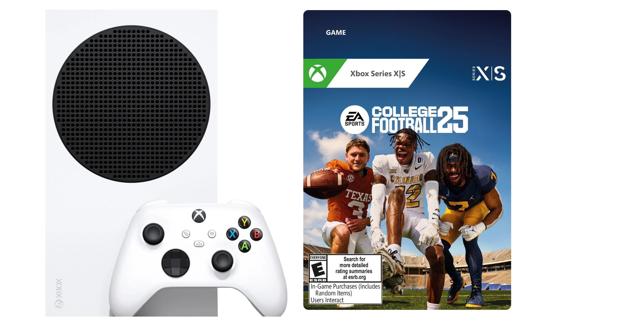 Microsoft - Xbox Series S 512GB + College Football 25