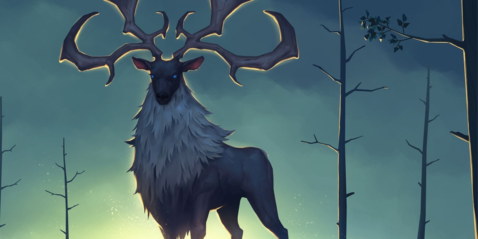 Eikthyrnir Clan Of The Stag In-game Artwork from Northgard.