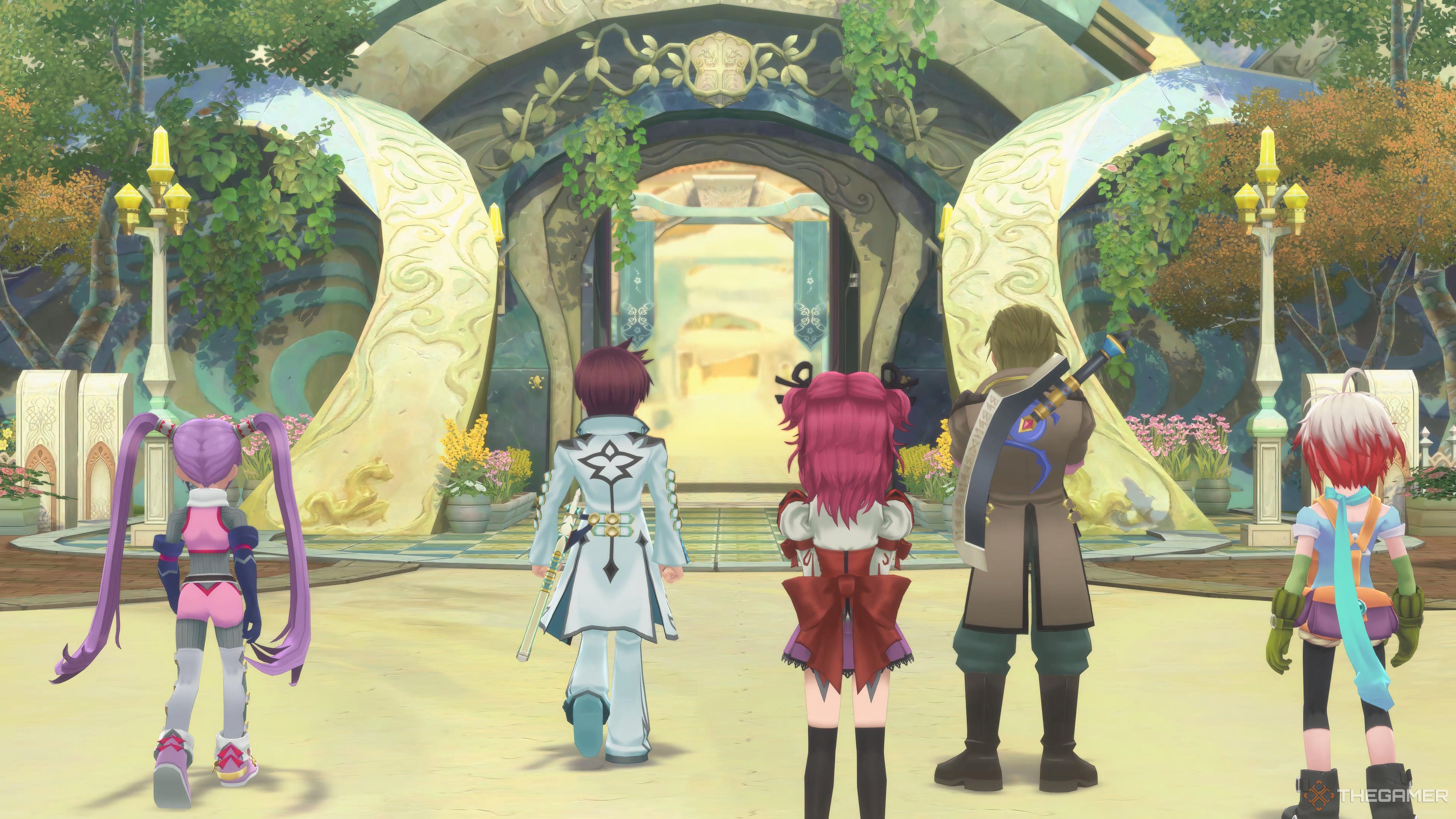 Approaching Yu Liberte in Tales of Graces f Remastered