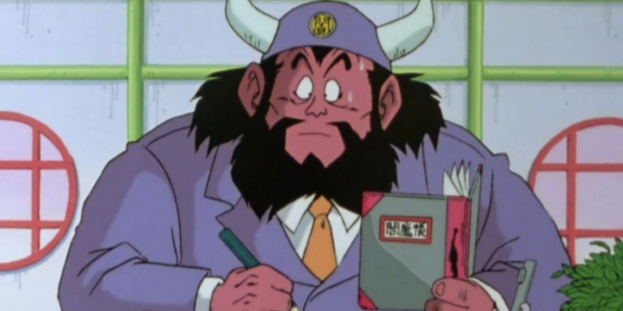 Dragon Ball image showing King Yemma.