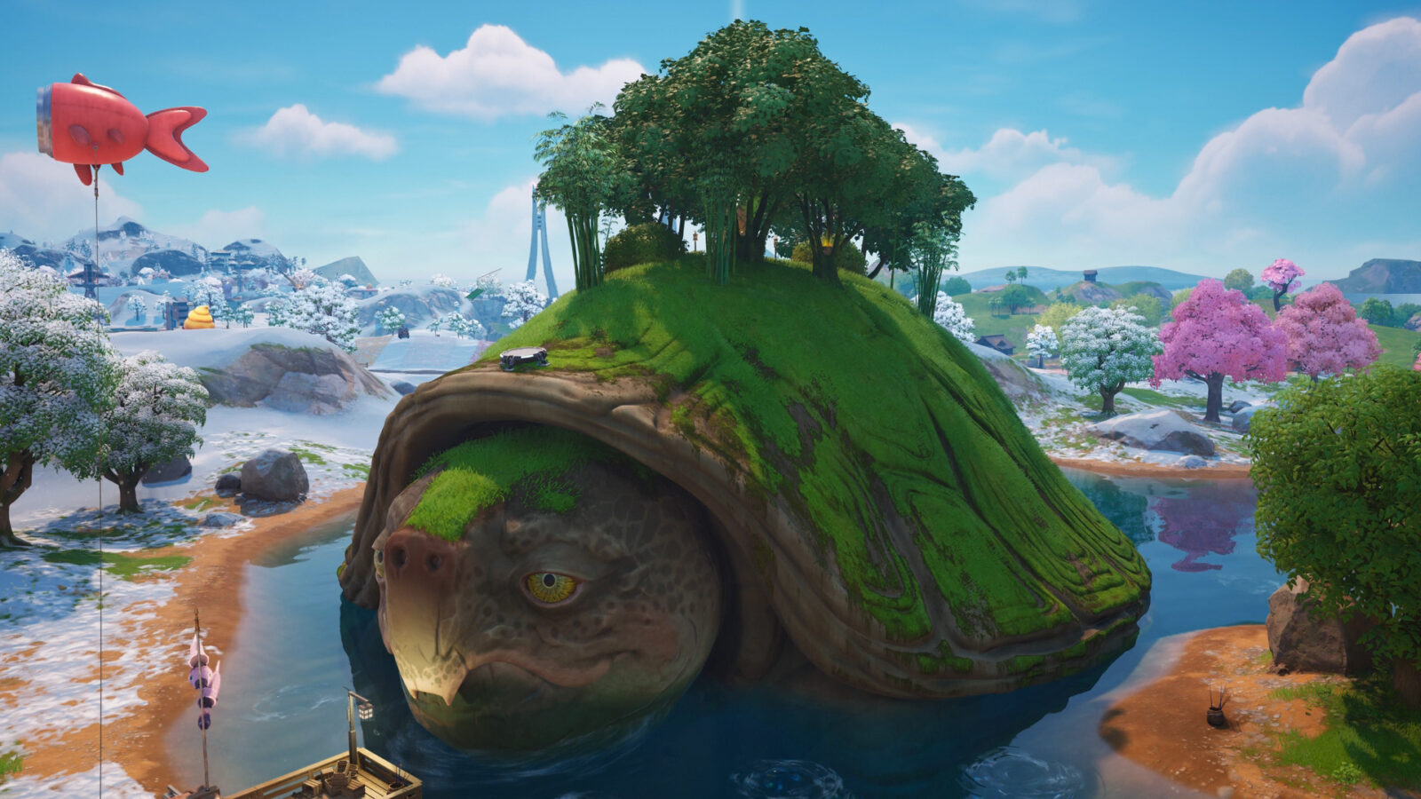 Fortnite Great Turtle: Where to find the giant turtle