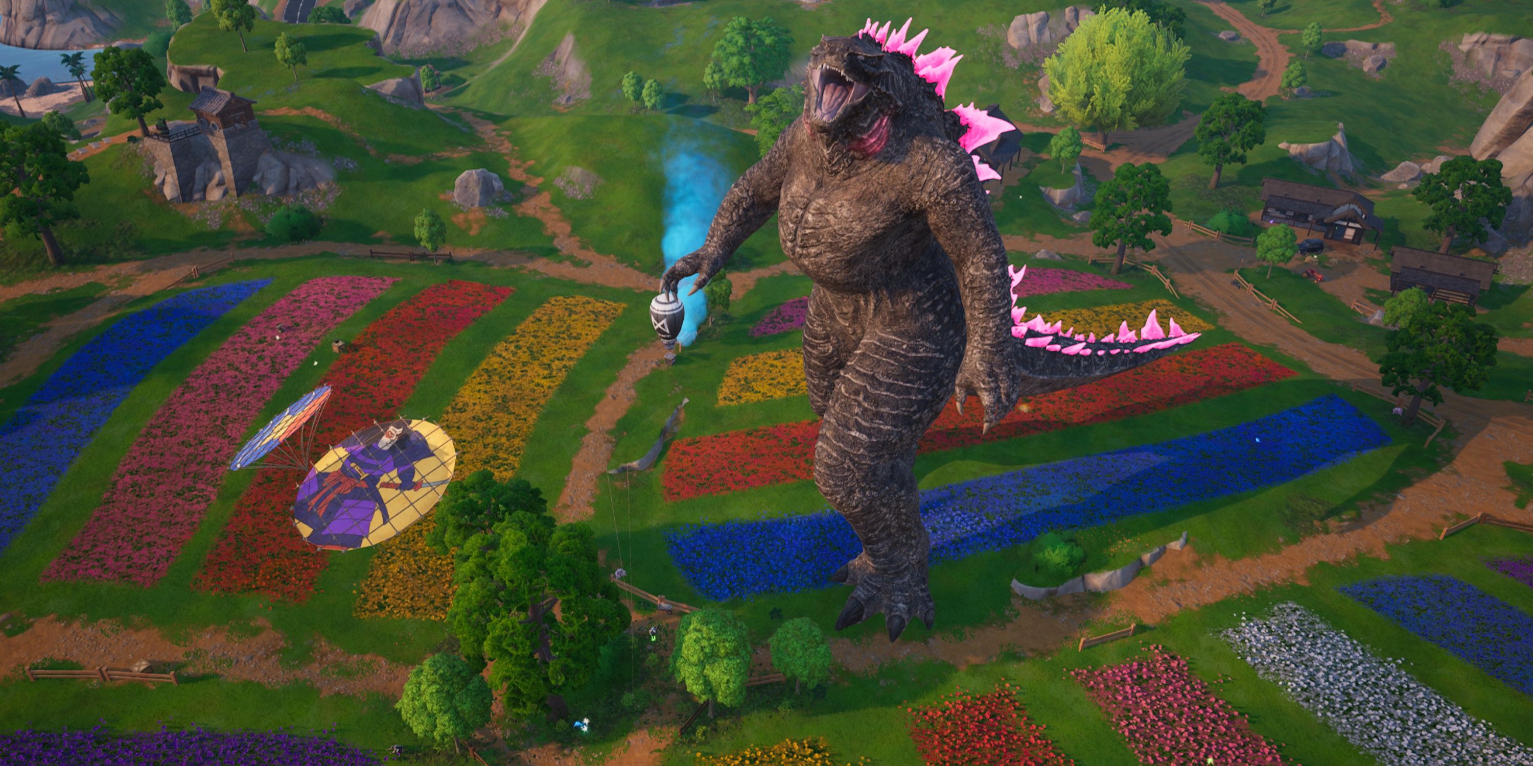 becoming godzilla in fortnite