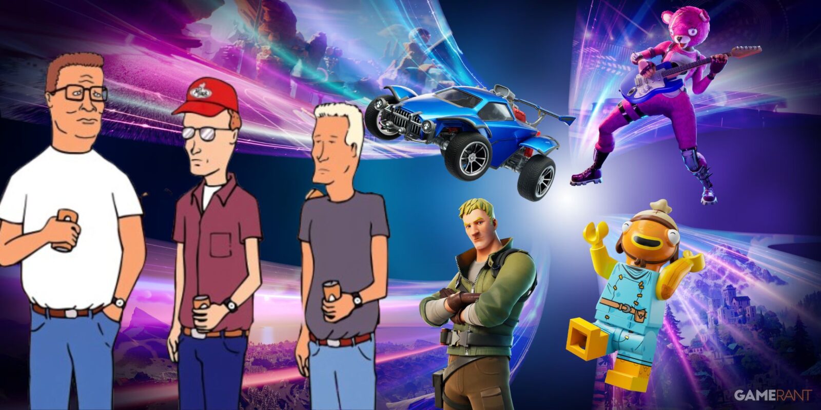 Fortnite Leaks King of the Hill Crossover