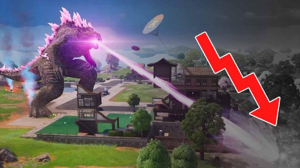 Fortnite makes another big change to Godzillas spawn rate